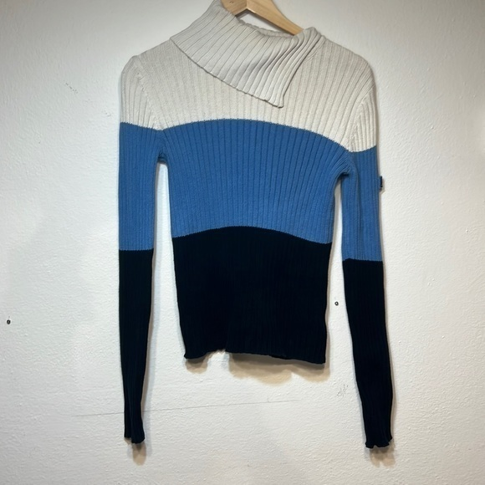 Nautical Jeans vintage Y2K stripped sweater size medium